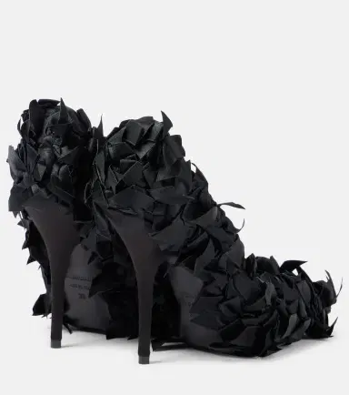 Balenciaga Marie-Antoinette satin pumps | Thumbnail 3