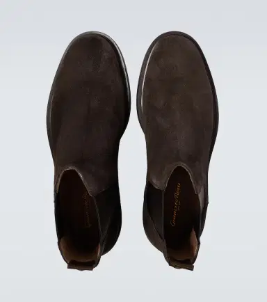 Gianvito Rossi Douglas suede chelsea boots | Thumbnail 2