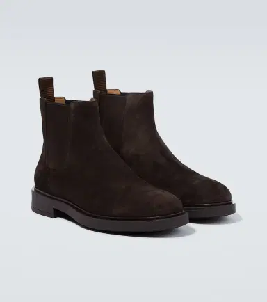 Gianvito Rossi Douglas suede chelsea boots | Thumbnail 4