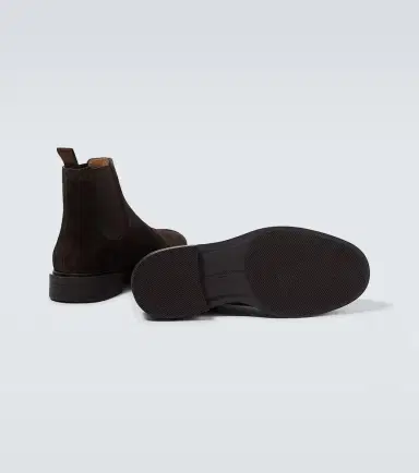 Gianvito Rossi Douglas suede chelsea boots | Thumbnail 5