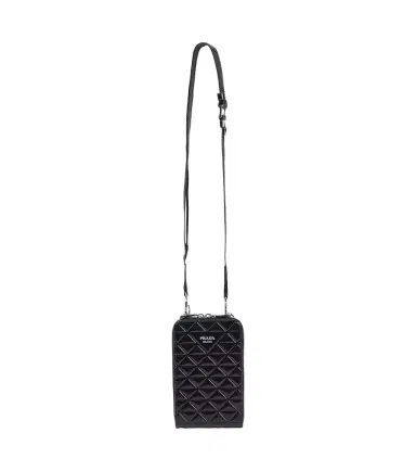 Prada Embellished leather phone case | Thumbnail 1 Prada Embellished leather phone case | Thumbnail 1
