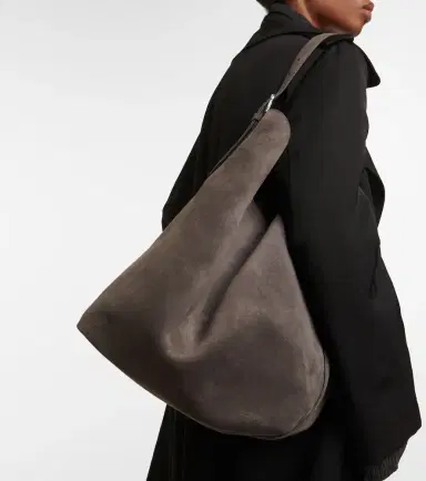 TOTEME Belted suede tote bag | Thumbnail 2