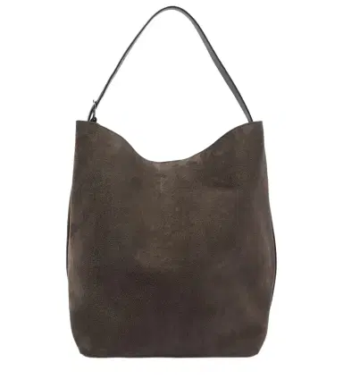 TOTEME Belted suede tote bag | Thumbnail 1