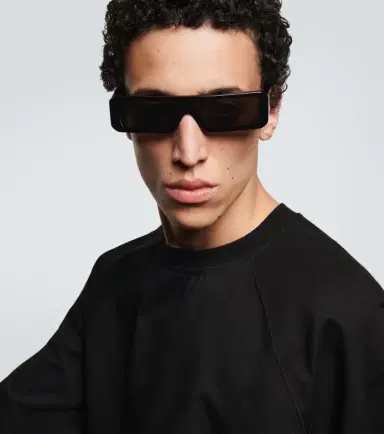 Rick Owens Gethsemane rectangular sunglasses | Thumbnail 3