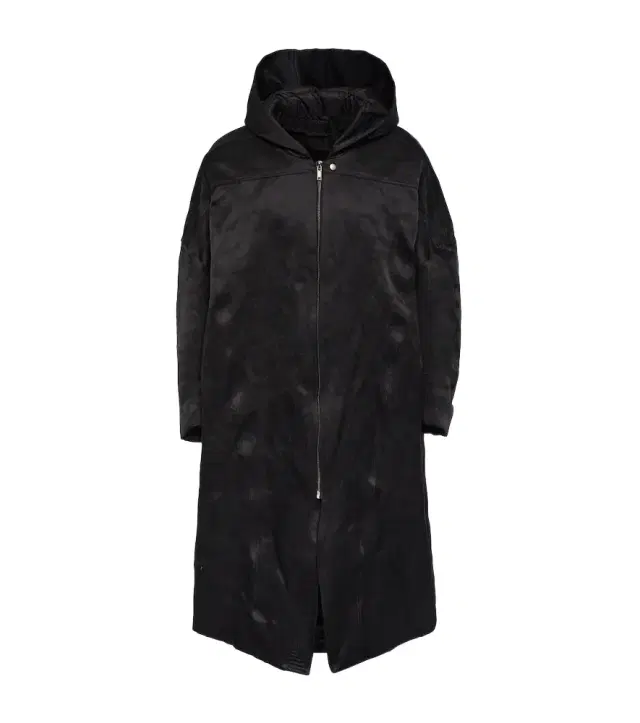 Rick Owens Jumbo Peter cotton and silk coat