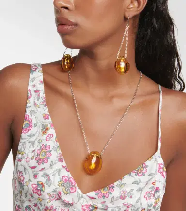 Isabel Marant Bubble pendant necklace | Thumbnail 2