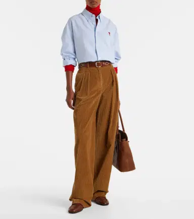 AMI PARIS Ami De Caur cotton poplin shirt | Thumbnail 5 AMI PARIS Ami De Caur cotton poplin shirt | Thumbnail 5