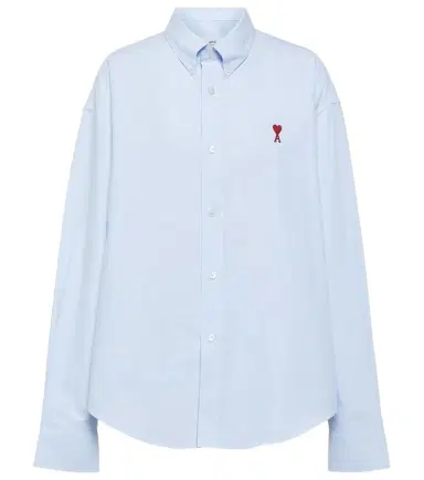 AMI PARIS Ami De Caur cotton poplin shirt | Thumbnail 1 AMI PARIS Ami De Caur cotton poplin shirt | Thumbnail 1