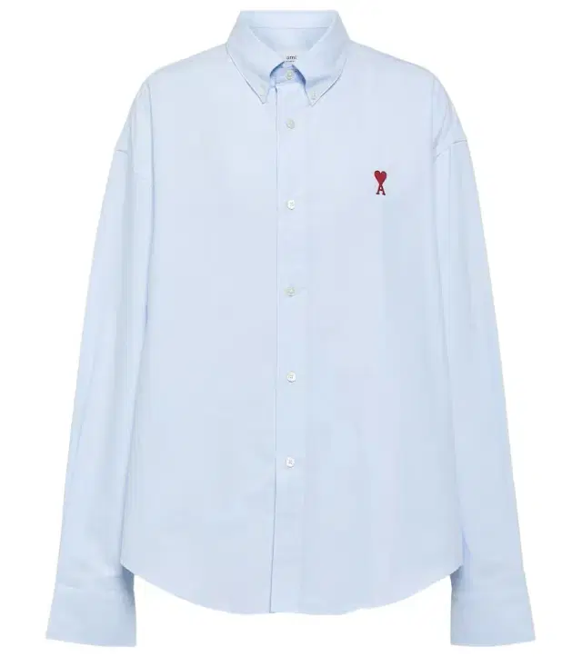 Ami Paris Ami De Caur cotton poplin shirt