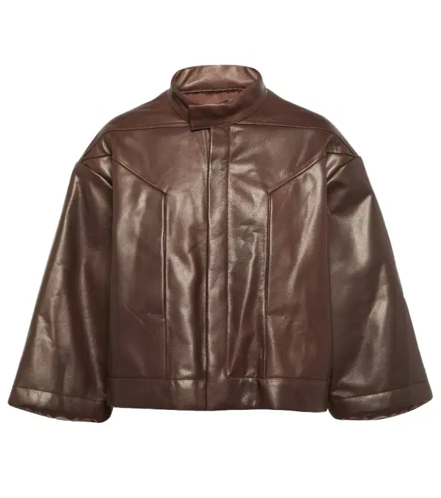 Rick Owens Cropped leather jacket