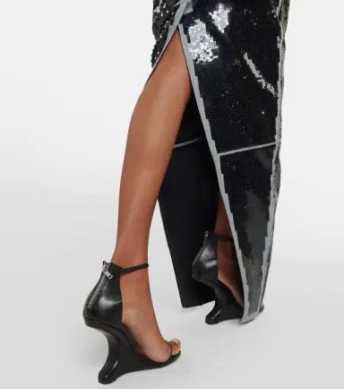 Rick Owens Strapless sequined gown | Thumbnail 3
