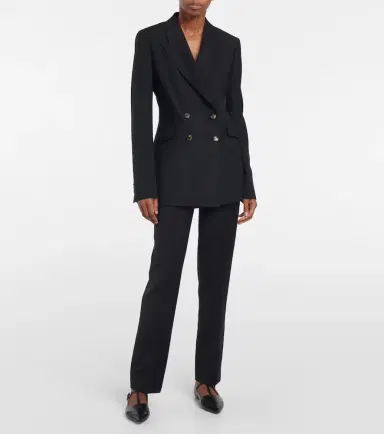 Gabriela Hearst Francisco high-rise straight wool pants | Thumbnail 5 Gabriela Hearst Francisco high-rise straight wool pants | Thumbnail 5