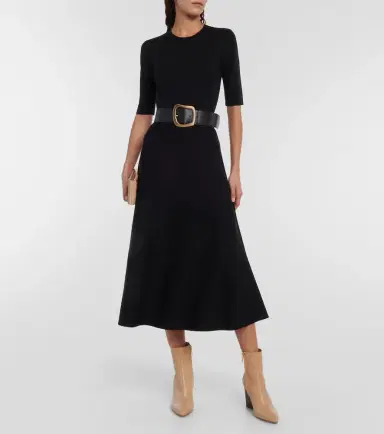 Gabriela Hearst Seymore wool, cashmere, and silk dress | Thumbnail 4