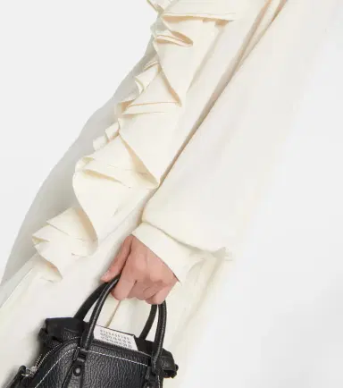 MM6 MAISON MARGIELA Ruffle-trimmed minidress | Thumbnail 5