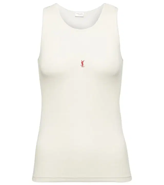 Cassandre ribbed-knit wool tank top