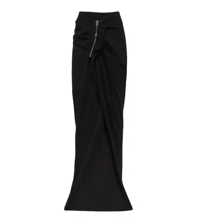 Rick Owens DRKSHDW cotton maxi skirt