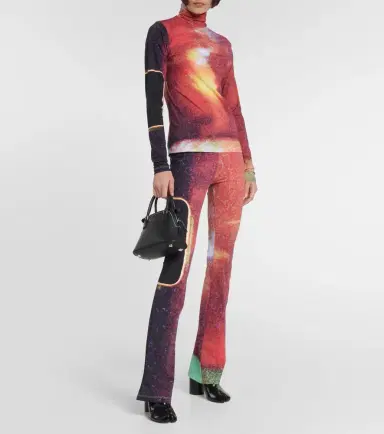 MM6 MAISON MARGIELA Printed leggings | Thumbnail 3