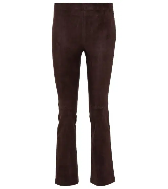 Stouls JP Twenty mid-rise bootcut suede pants