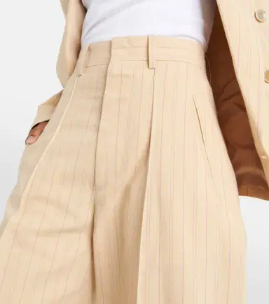 Isabel Marant Sopiavea pinstriped high-rise pants | Thumbnail 2 Isabel Marant Sopiavea pinstriped high-rise pants | Thumbnail 2