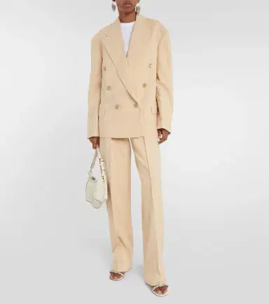 Isabel Marant Sopiavea pinstriped high-rise pants | Thumbnail 5 Isabel Marant Sopiavea pinstriped high-rise pants | Thumbnail 5