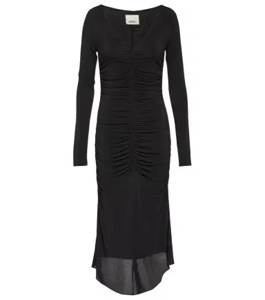 Isabel Marant Laly ruched jersey midi dress | Thumbnail 1
