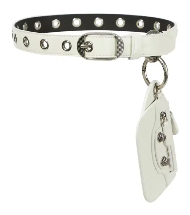 Le Cagole Charms leather belt