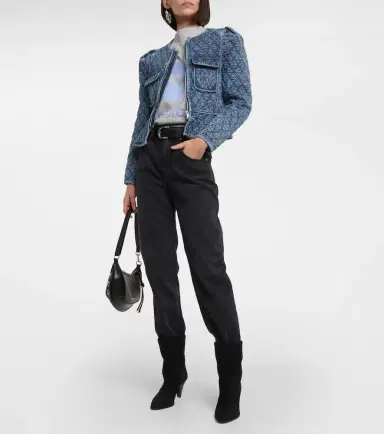 Marant Étoile Deliona quilted cotton jacket | Thumbnail 4 Marant Étoile Deliona quilted cotton jacket | Thumbnail 4