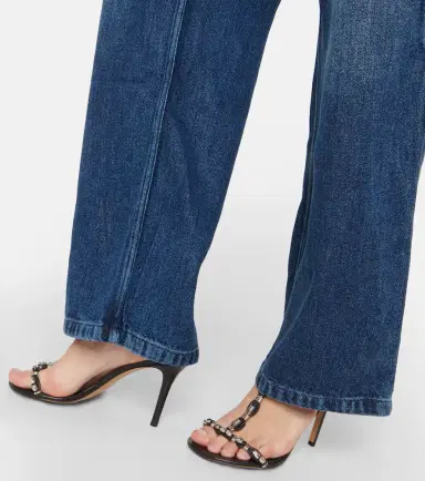 Marant Étoile Bymara high-rise cargo jeans | Thumbnail 4 Marant Étoile Bymara high-rise cargo jeans | Thumbnail 4