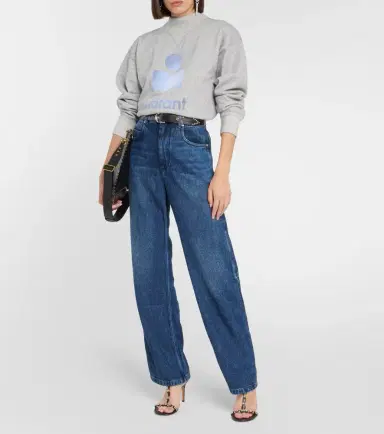 Marant Étoile Bymara high-rise cargo jeans | Thumbnail 5 Marant Étoile Bymara high-rise cargo jeans | Thumbnail 5
