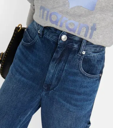 Marant Étoile Bymara high-rise cargo jeans | Thumbnail 7 Marant Étoile Bymara high-rise cargo jeans | Thumbnail 7