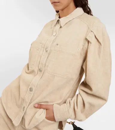Marant Étoile Renata corduroy shirt jacket | Thumbnail 4