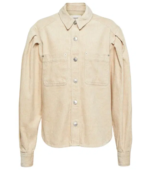 Marant Etoile Renata corduroy shirt jacket