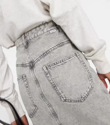 Marant Étoile Vandy denim midi skirt | Thumbnail 4 Marant Étoile Vandy denim midi skirt | Thumbnail 4