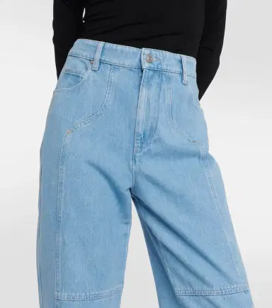 Marant Étoile Valeria mid-rise straight jeans | Thumbnail 3