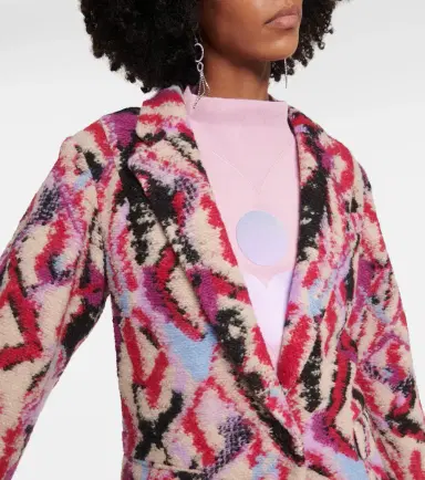 Marant Etoile Intarsia wool-blend jacket | Thumbnail 2