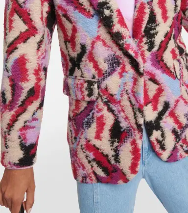 Marant Etoile Intarsia wool-blend jacket | Thumbnail 3