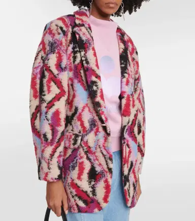Marant Etoile Intarsia wool-blend jacket | Thumbnail 4