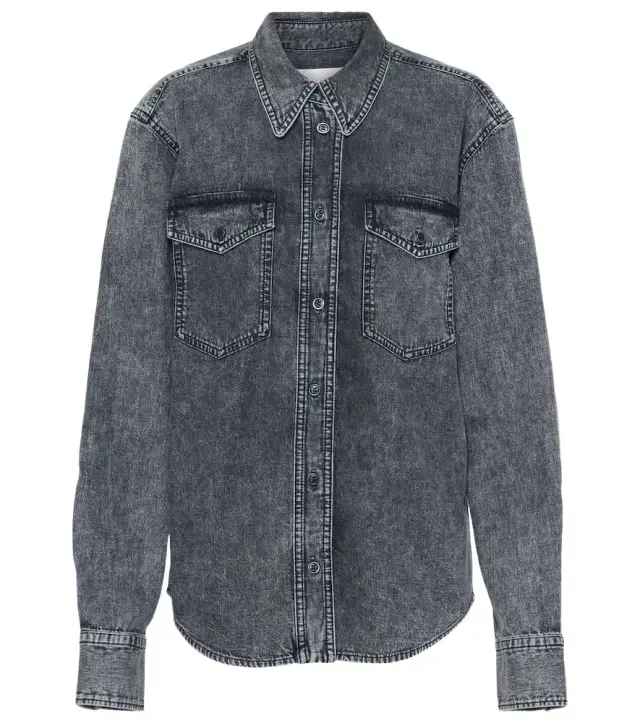 Marant Étoile Danis cotton denim shirt