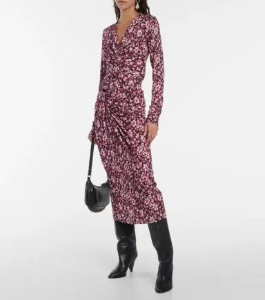 Marant Étoile Lyss ruched jersey top | Thumbnail 4