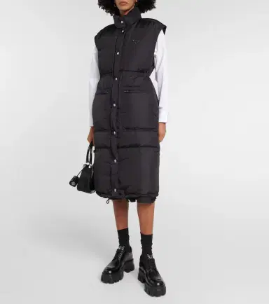 Prada Re-Nylon down coat | Thumbnail 2 Prada Re-Nylon down coat | Thumbnail 2