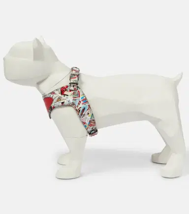 Christian Louboutin Loubiharness printed leather dog harness | Thumbnail 3