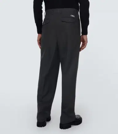 Versace Wool straight pants | Thumbnail 2