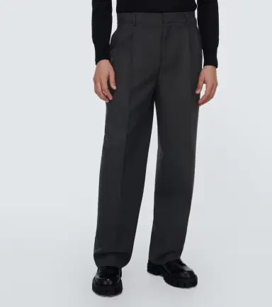 Versace Wool straight pants | Thumbnail 5