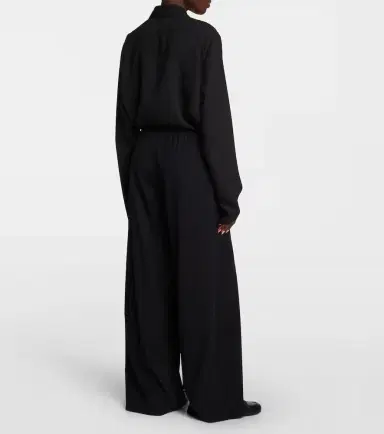 The Row Bariem low-rise jersey wide-leg pants | Thumbnail 2