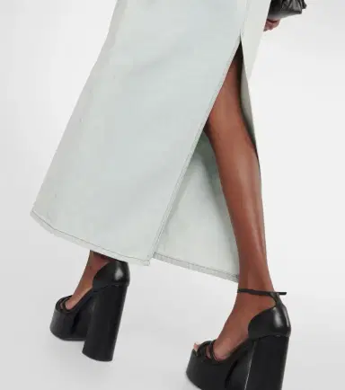 Nina Ricci Denim maxi skirt | Thumbnail 2 Nina Ricci Denim maxi skirt | Thumbnail 2