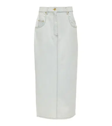 Nina Ricci Denim maxi skirt | Thumbnail 1 Nina Ricci Denim maxi skirt | Thumbnail 1