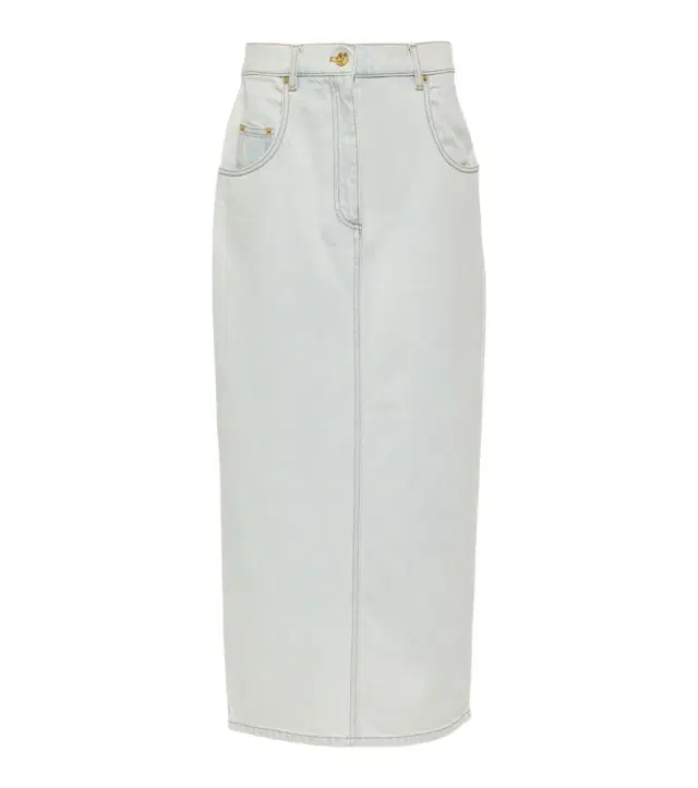 Nina Ricci Denim maxi skirt