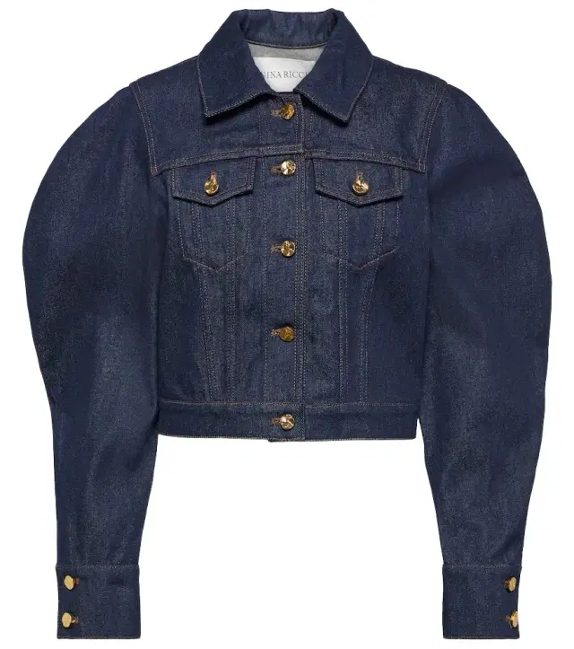 Nina Ricci Cropped denim jacket