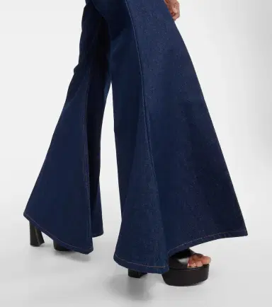 Nina Ricci High-rise flared jeans | Thumbnail 3 Nina Ricci High-rise flared jeans | Thumbnail 3