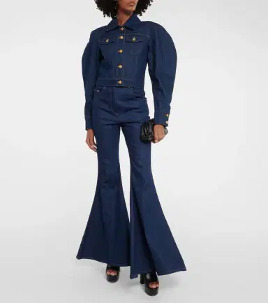 Nina Ricci High-rise flared jeans | Thumbnail 5 Nina Ricci High-rise flared jeans | Thumbnail 5